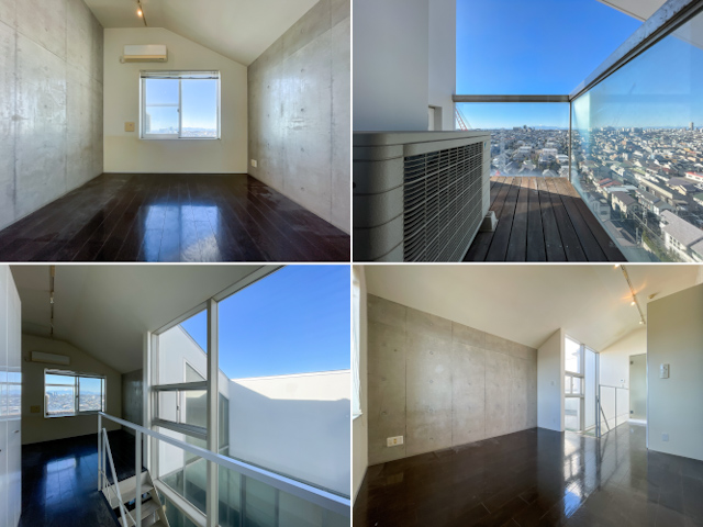 主役の空を取り込む暮らし 901の内観