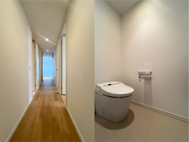 呼吸する住まい 303の内観