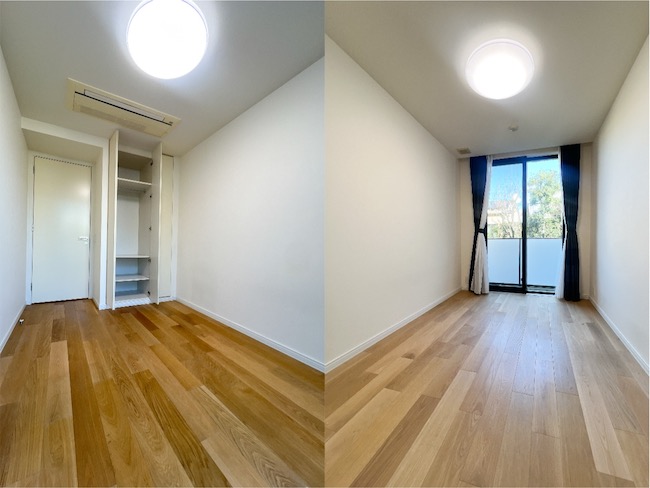 呼吸する住まい 303の内観