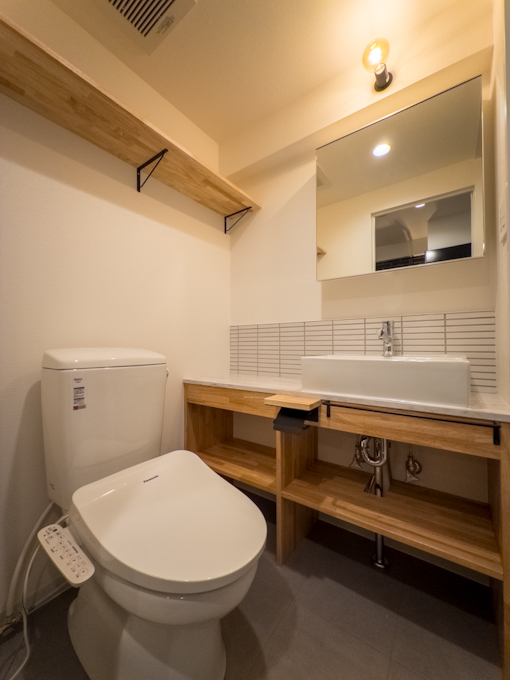 秘密基地で暮らす 706の内観