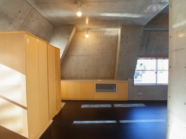 吹き抜けと斜め屋根の魅力 501の内観
