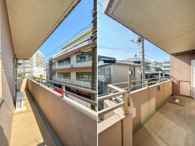 無垢床と、やさしい街 204の内観