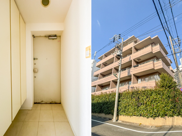 しっぽが覗く、桜新町 405の内観