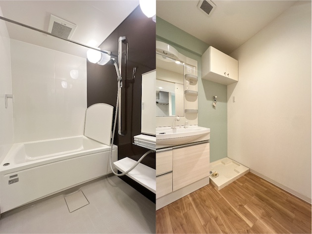 緑と風とリノベーション 326の内観