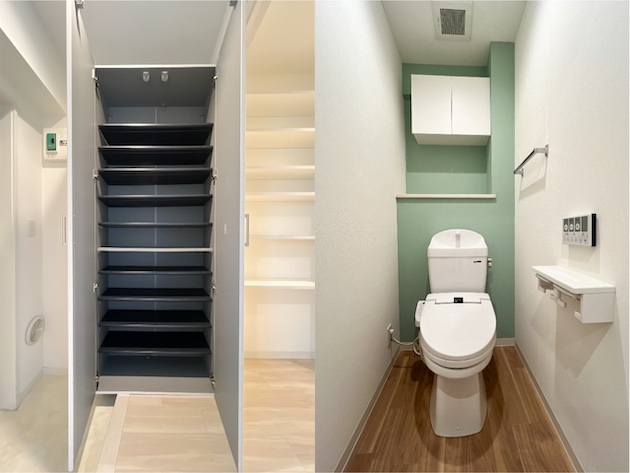 緑と風とリノベーション 326の内観