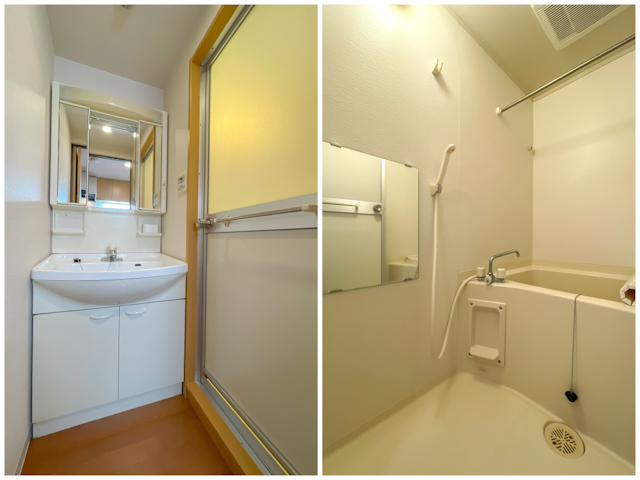 角っとして△ 211の内観