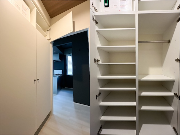 小技の効いたワンルーム 308の内観