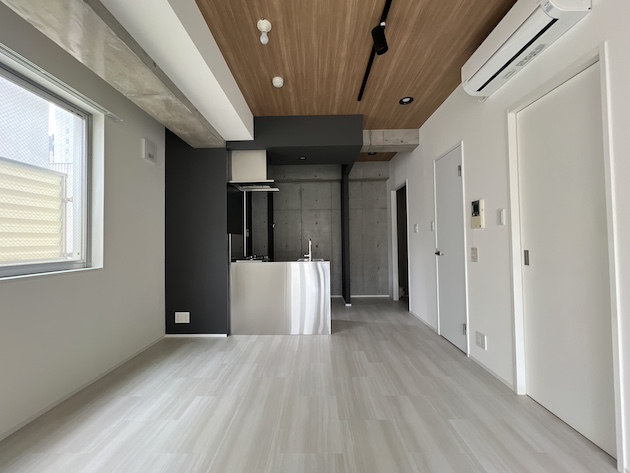 小技の効いたワンルーム 308の内観