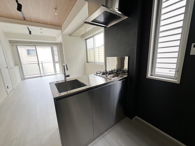 小技の効いたワンルーム 308の内観