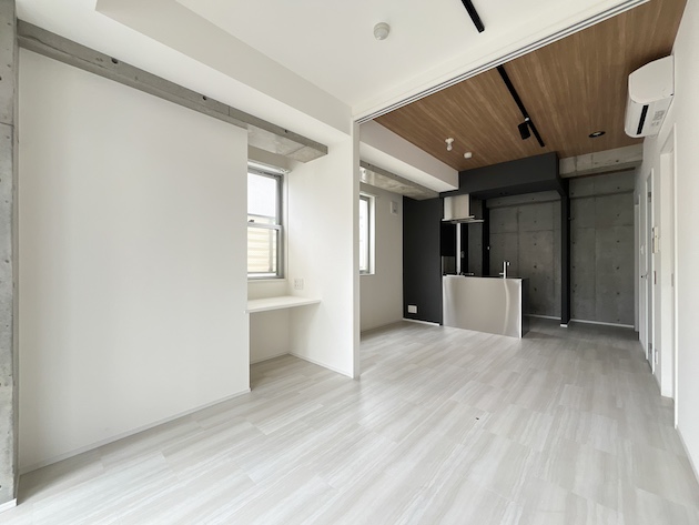 小技の効いたワンルーム 308の内観