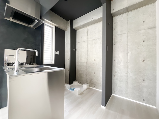 小技の効いたワンルーム 308の内観