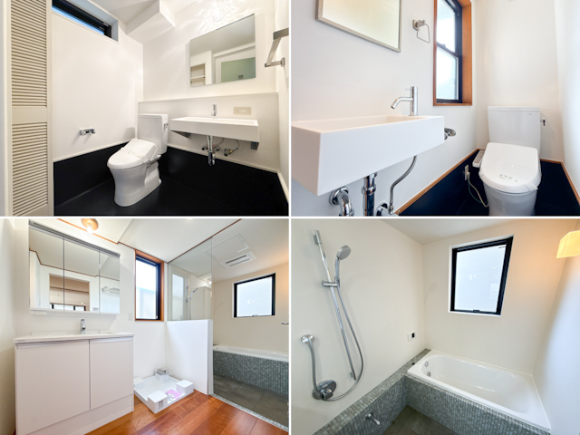 戸建で大型犬と 1の内観