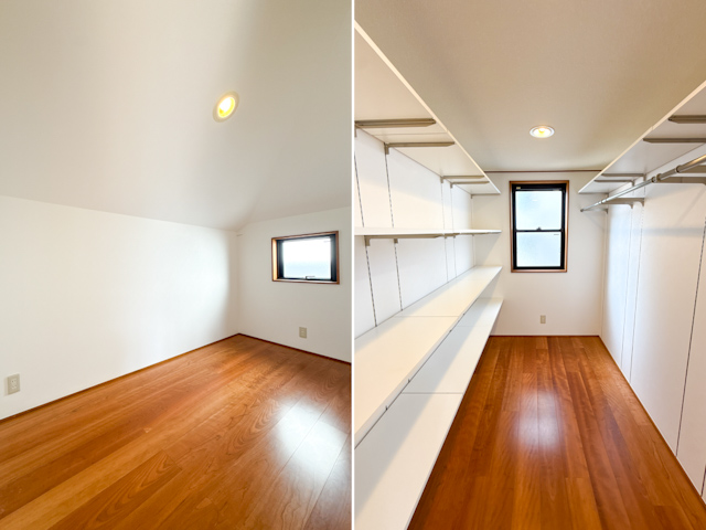 戸建で大型犬と 1の内観