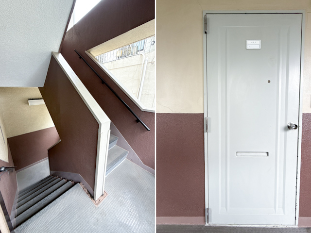 彩りレトロ 301の内観