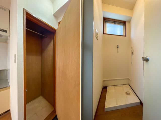 白金の奥のレトロ 201の内観