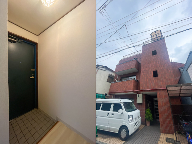 屋根裏気分 202の内観