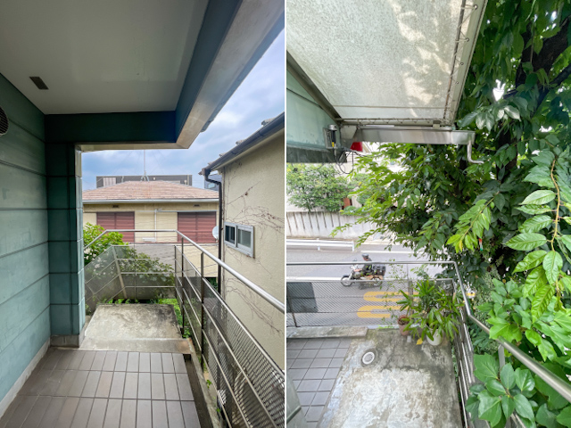 赤と天窓とアーチ 202の内観