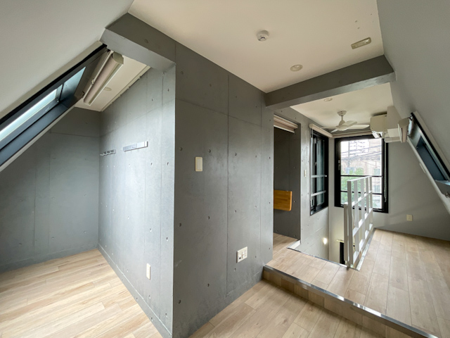 ちょっと変わった屋根裏部屋 401の内観