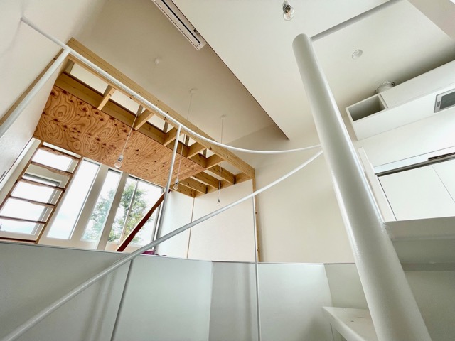 ぐるぐる螺旋のメゾネット 08の外観