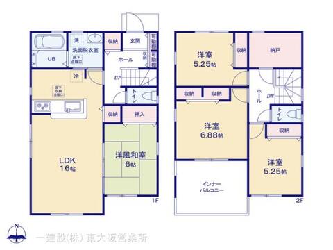 リーブルガーデン橿原市曽我町７期 間取り1