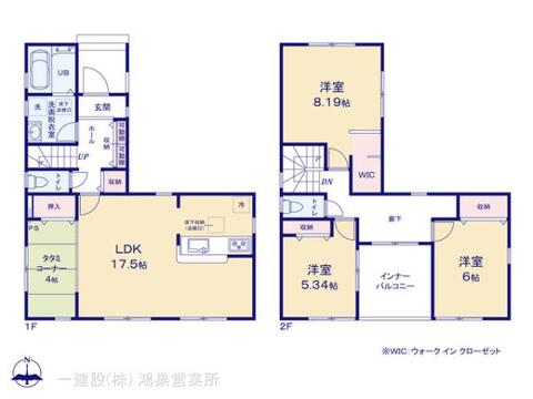 リーブルガーデンさいたま市西区島根 間取り1