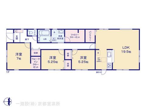 リーブルガーデン大和郡山市東岡町 間取り1