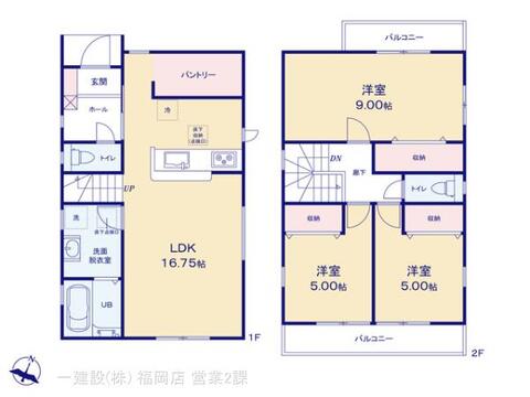 リーブルガーデン鹿児島市大明丘 間取り1