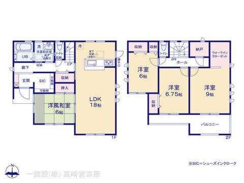 リーブルガーデン前橋茂木町第３ 間取り1