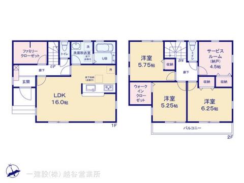 リーブルガーデン春日部市大場第９ 間取り1