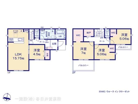 リーブルガーデン江南市河野町河野 間取り3