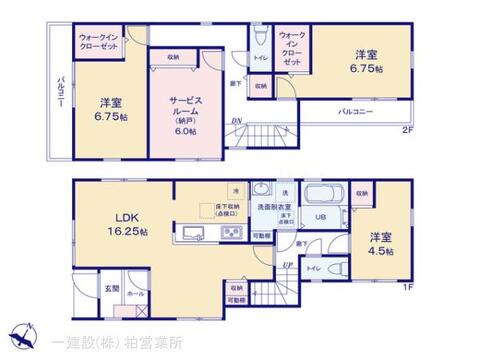 リーブルガーデンあかね町4期 間取り1