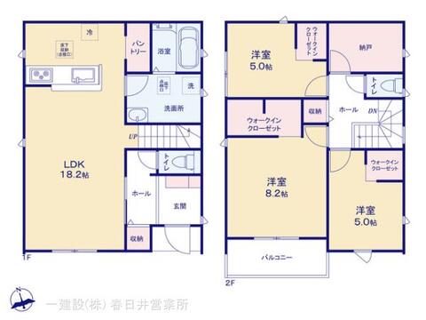 リーブルガーデン春日井市東野町西二丁目 間取り1