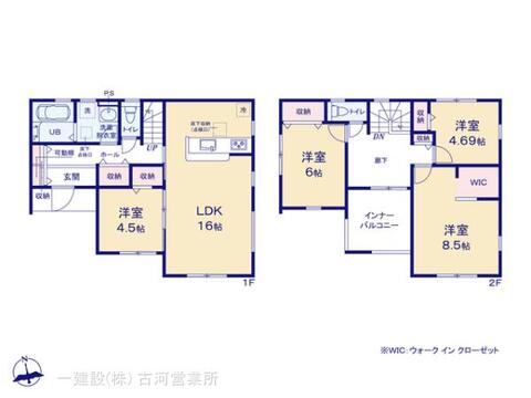 リーブルガーデン古河鴻巣第６ 間取り1