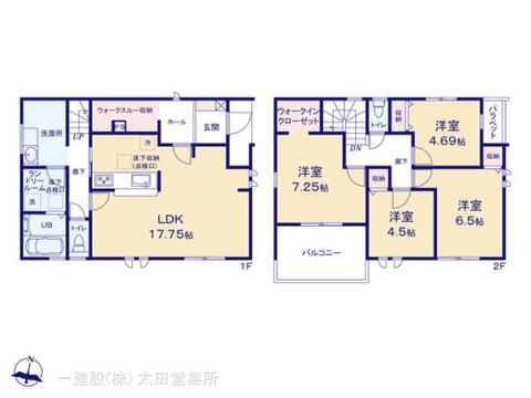 リーブルガーデン前橋第１関根町 間取り1