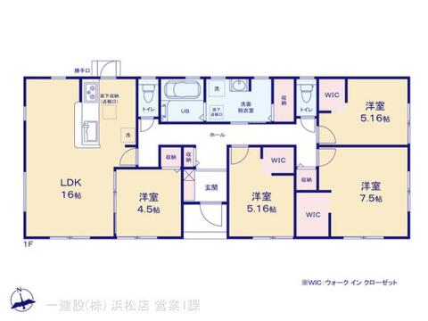リーブルガーデン磐田赤池４期 間取り1