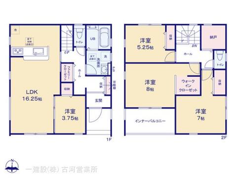 リーブルガーデン八千代東原 間取り1