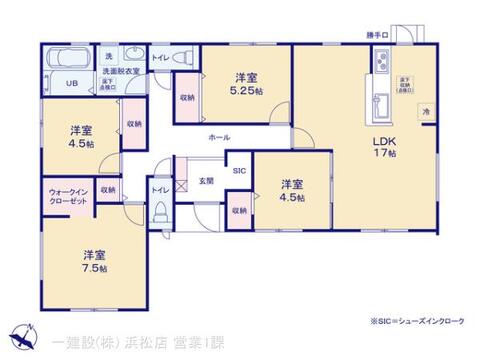 リーブルガーデン森町中川３期 間取り1