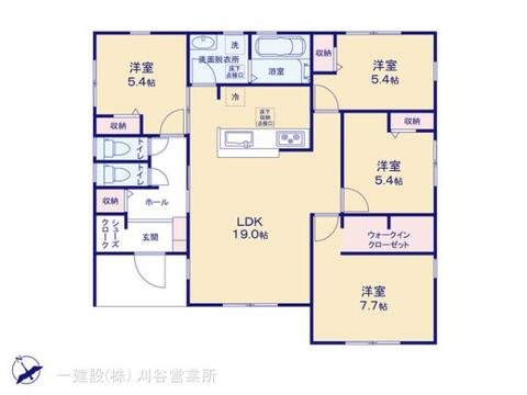 リーブルガーデン西尾市一色町野田 間取り1