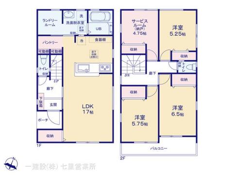 リーブルガーデンさいたま市吉野町第2 間取り1