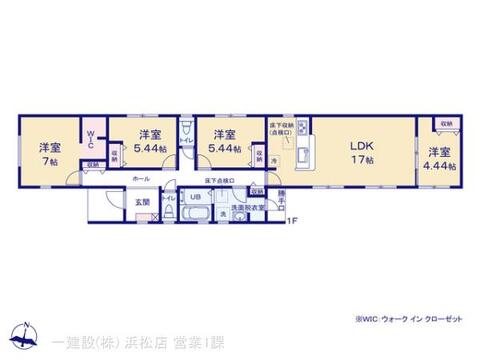 リーブルガーデン磐田大原3期 間取り3