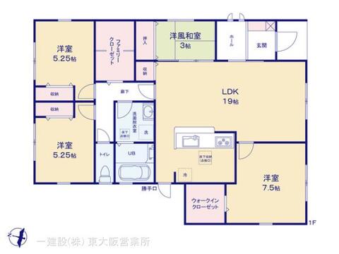 リーブルガーデン広陵町萱野３期 間取り3
