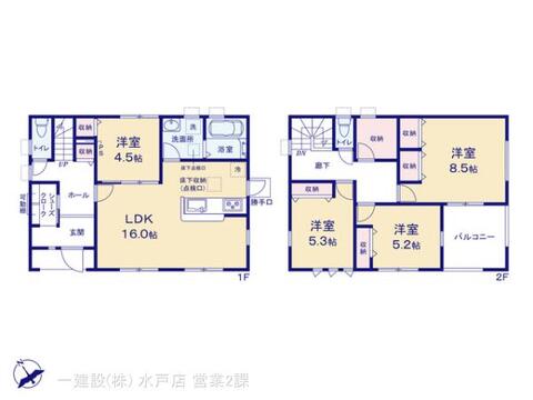 リーブルガーデンひたちなか足崎第２０ 間取り1