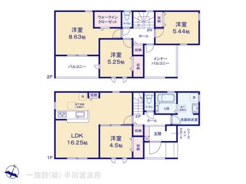 リーブルガーデン知多市寺本台第３ 間取り3