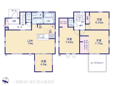 リーブルガーデン富士見市渡戸１丁目 間取り1