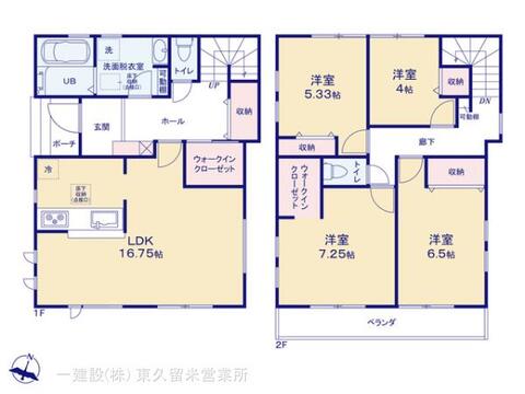 リーブルガーデン富士見市渡戸1丁目 間取り6