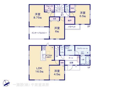 リーブルガーデン市原市泉台第２ 間取り1
