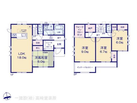 リーブルガーデン藤岡藤岡第３４ 間取り1