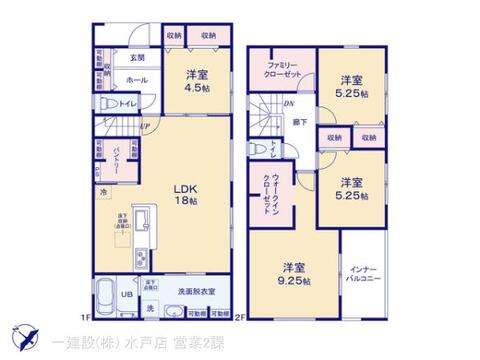 リーブルガーデン日立市滑川本町３期 間取り9