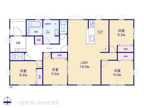 リーブルガーデン吉田町住吉8期 間取り1