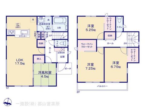 リーブルガーデン須賀川森宿第8 間取り5